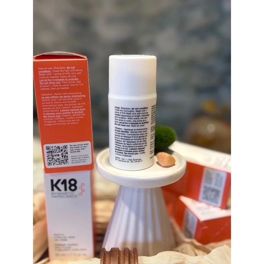 NIB K18 Leave-In Molecular Repair Hair Mask 50ml / 1.7 fl oz Authentic